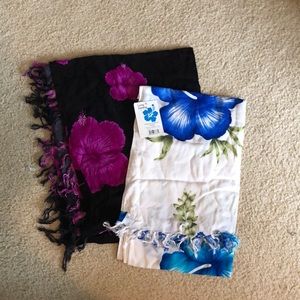 Two long sarongs